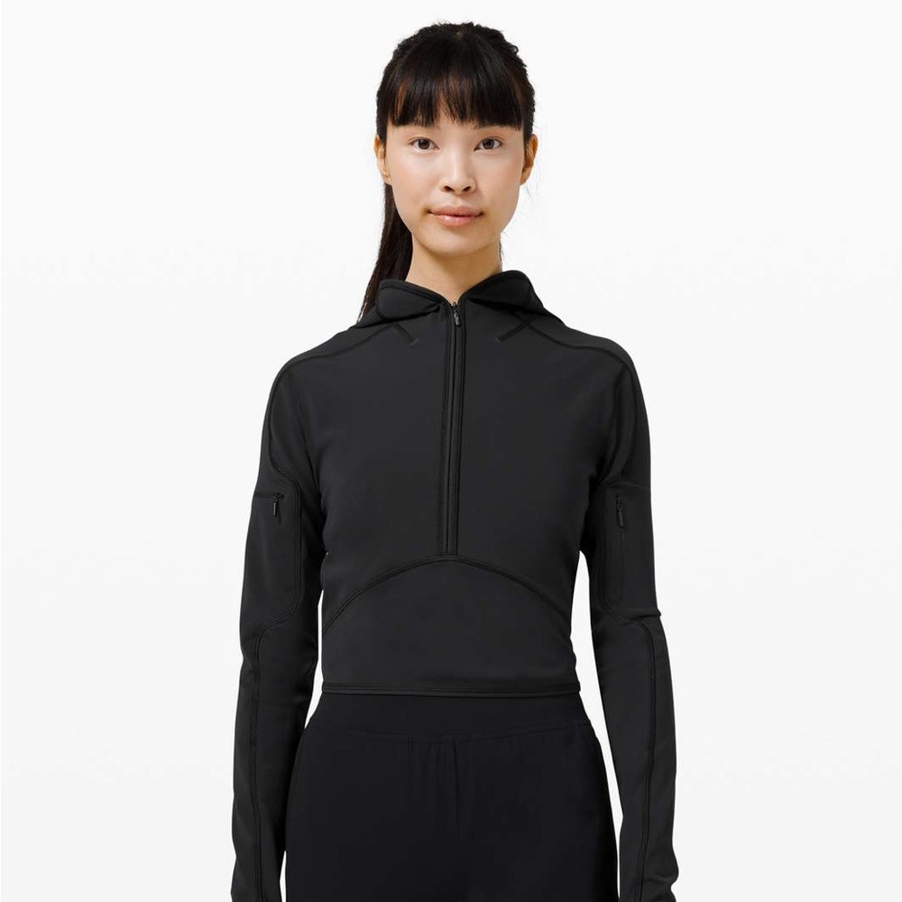 lululemon RARE break a trail 1/2 zip hoodie